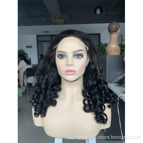 Mayqueen Wholesale180% 200% Density Egg Curl 12aRaw Virgin Cuticle Raw Unprocessed Hair Funmi Hair Wig Double Drawn hd Lace Wigs